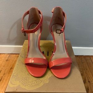 Coral heels